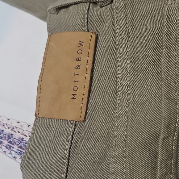 Mott & Bow Light Green Slim Jeans Size 30x30 - Picture 4 of 5